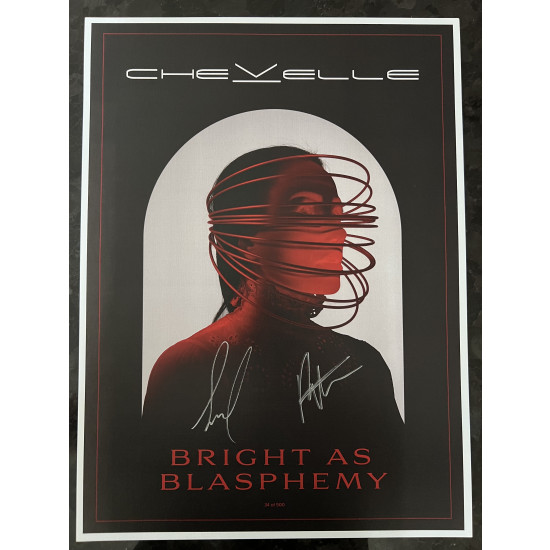 Limited Edition Hand Signed Blasphemy Print Limited Edition Hand Signed Blasphemy Print