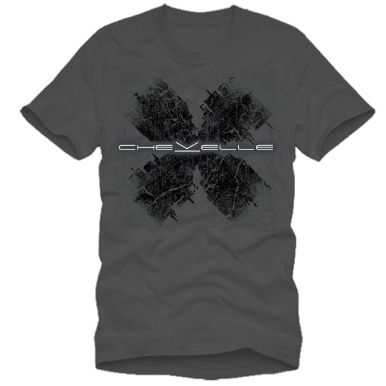 CHARCOAL CRACKLE TEE